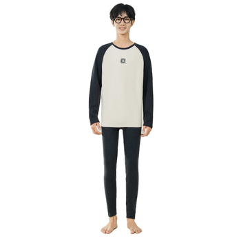 Paauglių termo komplektas — papildomai storas poliesterio audinys, 90% poliesteris, tankis 301–350 g/m², stiprus šilumos išlaikymas