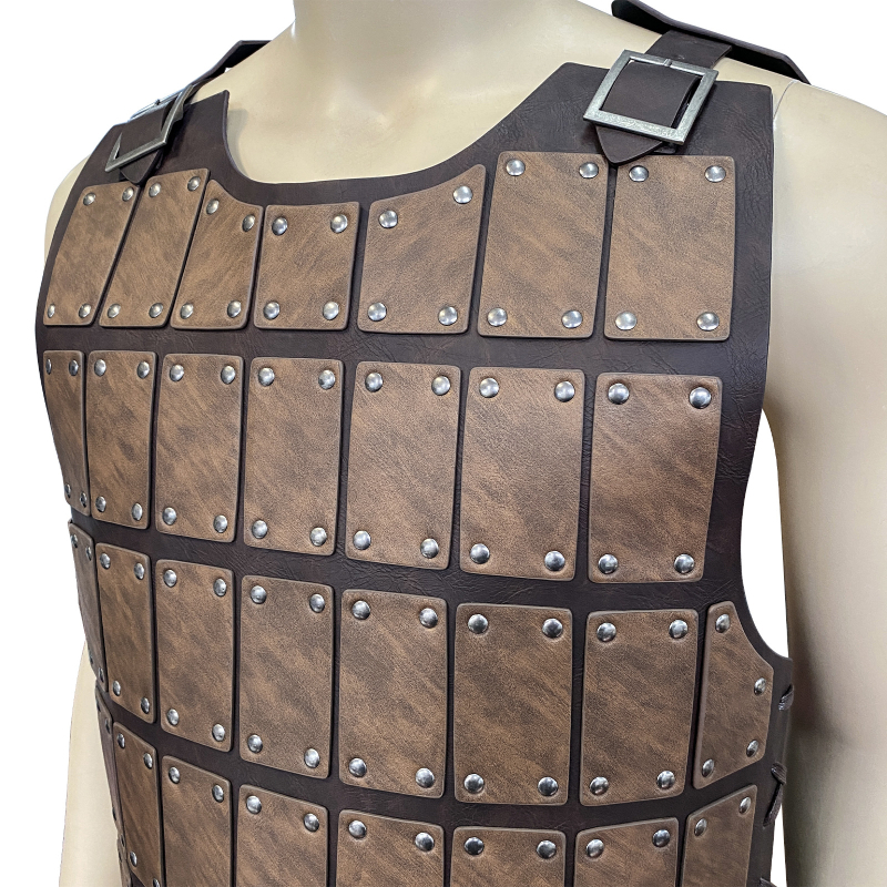 Srednjovjekovna kožna oklop za cosplay – Skandinavski Viking stil, Brend Hai Fane, proljeće 2025, Odrasli.