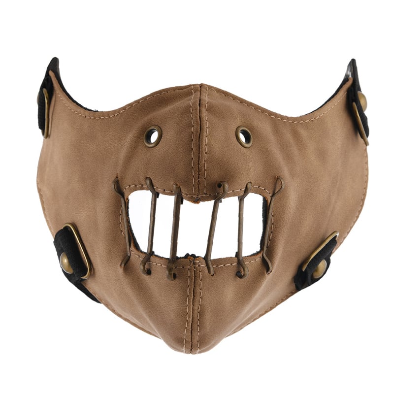 Punk maske za lice, monokromatska, za odrasle, ljeto 2025