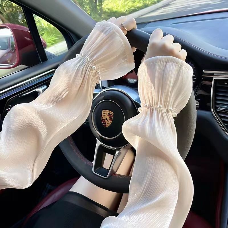 Uniszex UV-védő ujjvédő modál anyagból, 90–95% modál, Nyár 2024, Laza fazon