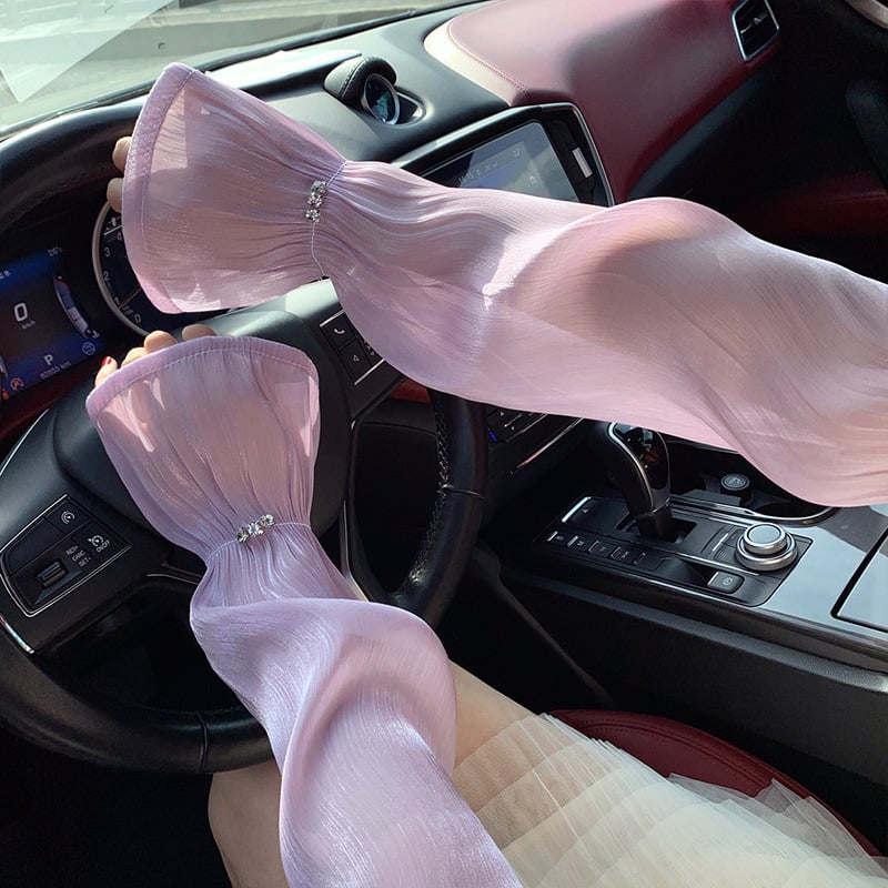 Uniszex UV-védő ujjvédő modál anyagból, 90–95% modál, Nyár 2024, Laza fazon