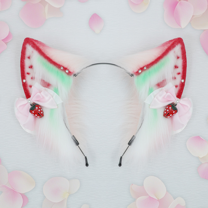 Čelenka s mačjim ušima za Lolita cosplay, plišani dodatak za uši (Brand: Other; Dobavljačka kategorija: Spot goods; Dobna skupina: Odrasli; Godina/Sezona: Proljeće 2025)