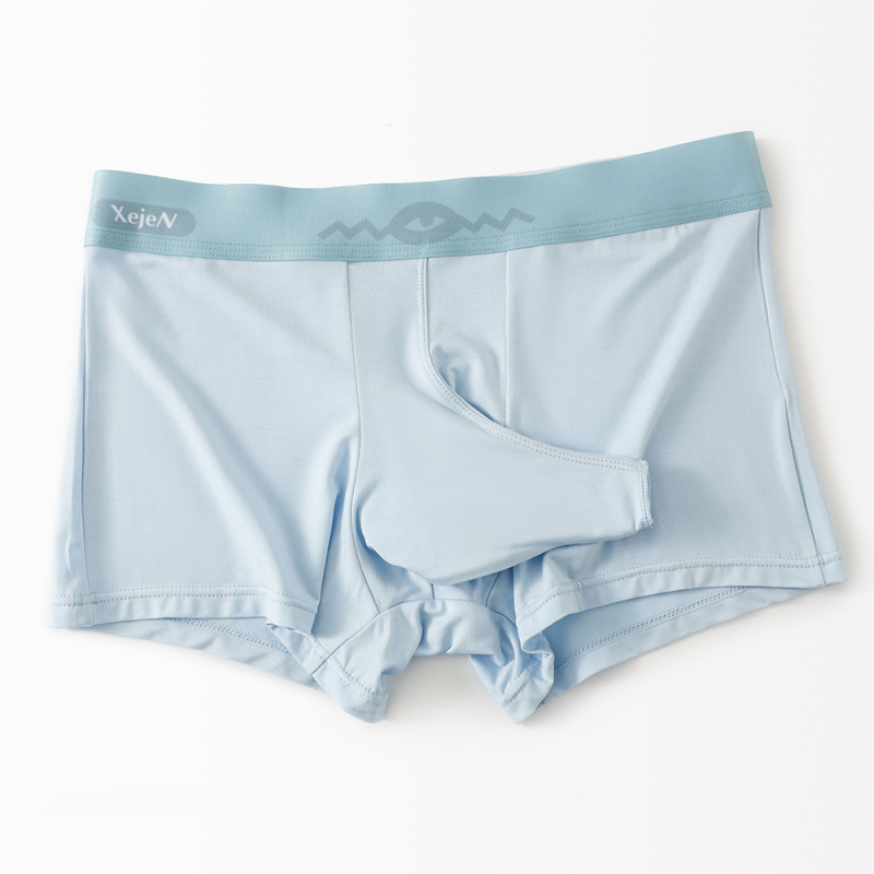 50-kom paket muških bokserica od viskoze Ice Silk, prozračne, antibakterijske, tanke