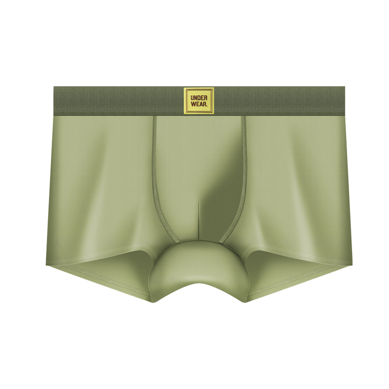 Muške gaćice od pamuka, 10A antibakterijske, prozračne i udobne, srednje visine, boxer briefs, jednobojne ili s kamuflažnim uzorkom