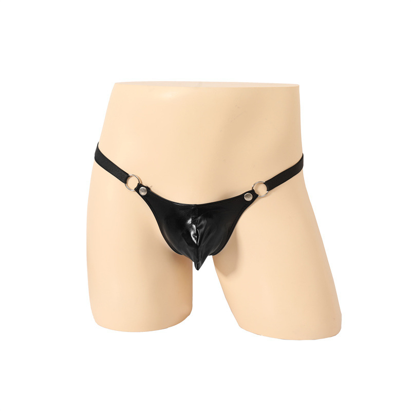 Ανδρικό thong με χαμηλή μέση από πολυεστέρα, 90–95% πολυεστέρας, Άνοιξη 2025