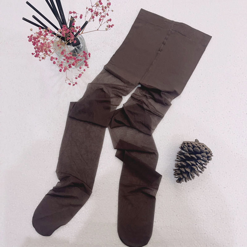 Najlon čarape 30D Velvet Nylon, tanke, cijele dužine, jednofarbeni uzorak, oblikovanje i nevidljive, otporne na zapetljavanje