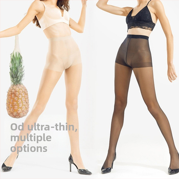 Ženske pantyhose protiv hvatanja, ultra tanke, prozračne, boje kože od nude do prirodne, crne, izdržljive