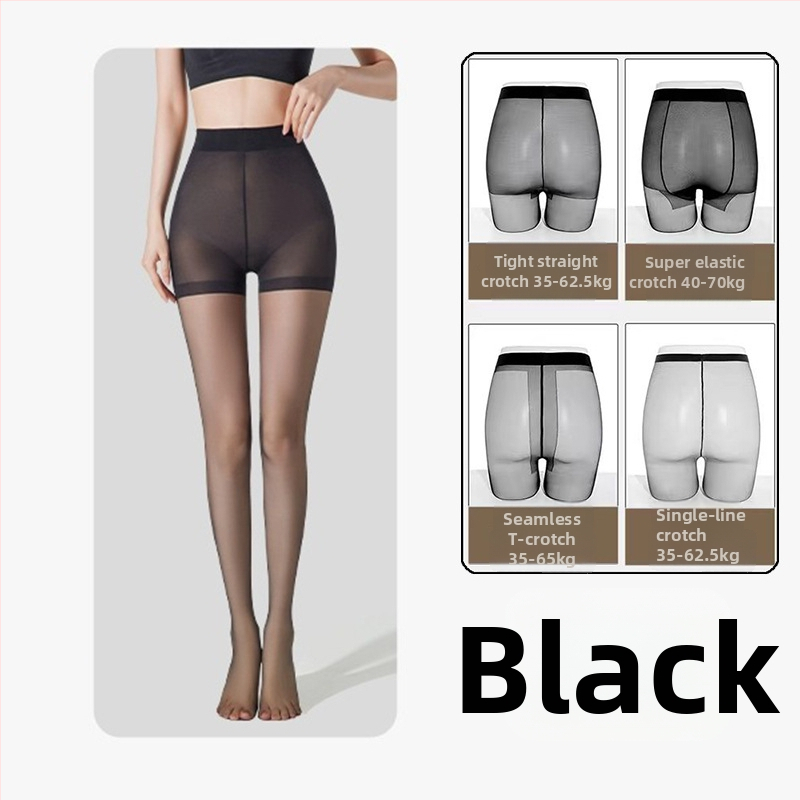 Ženske pantyhose protiv hvatanja, ultra tanke, prozračne, boje kože od nude do prirodne, crne, izdržljive