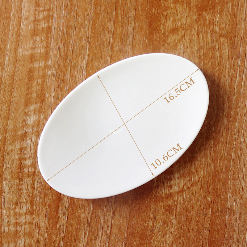 Δίσκος για πετσέτες από πορσελάνη οστών, με λογότυπο, σετ 5 τεμάχια