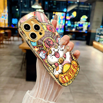 Θήκη κινητού από ηλεκτροπλατινωμένο γυαλί, διπλής λειτουργίας κινεζικού σχεδιασμού, αντί-φθορά, προσαρμόσιμη, για iPhone 11–14 Pro/Max