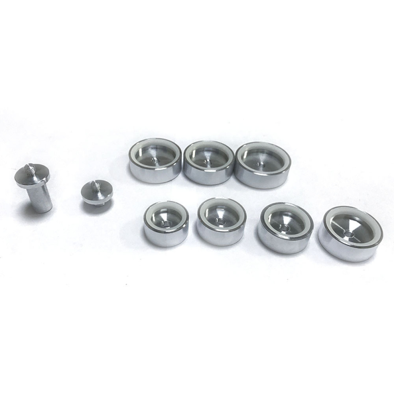 Set alata za pritiskanje satova s 9 kružnih kalupa - aluminijska zlitina + POM, za popravak satova, standard demontažni alati, marka Qiantian