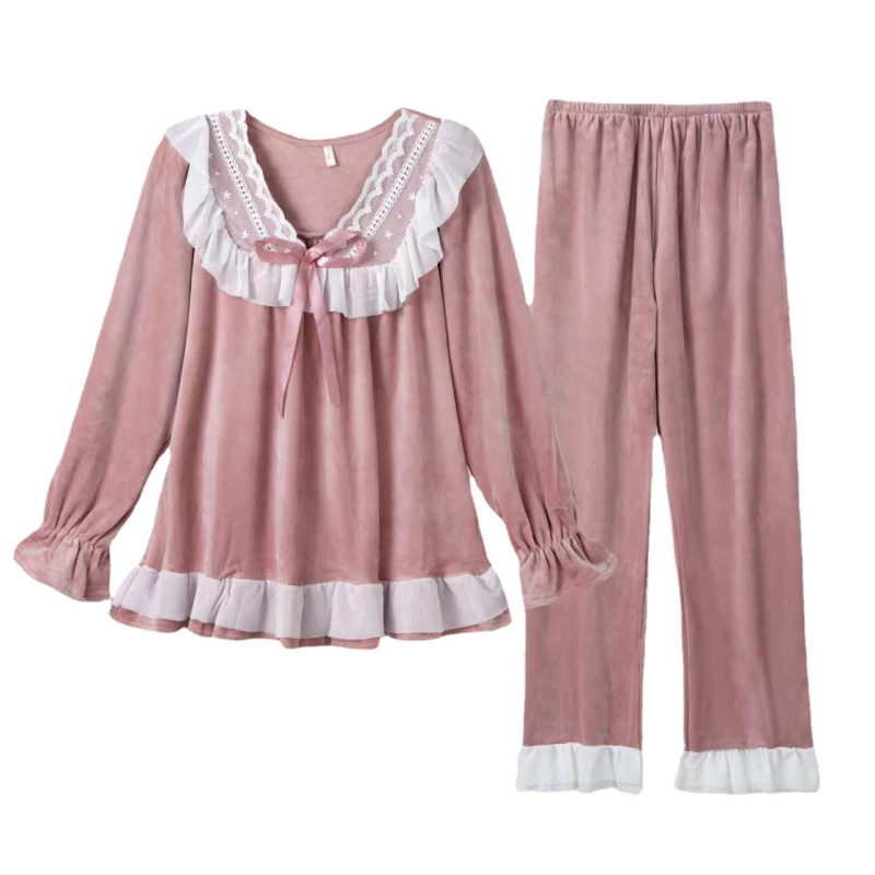 Kostim Island Velvet za žene, stil Fairy Wind, poliester 95–100%, ekstra debeli 301–350 g/m2