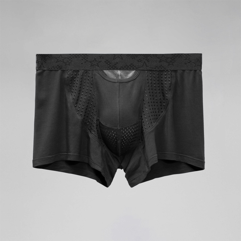 Muške gaće s odvojenom džepom - Ice Silk pleteno, srednji pojas, podstava prepona od najlona (80-90%)