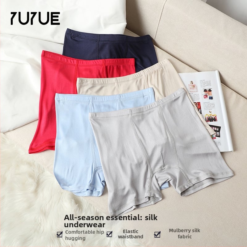 Muške bokserice od Mulberry silk, prozračne, srednji pojas, jednobojne, podstava 100% svila