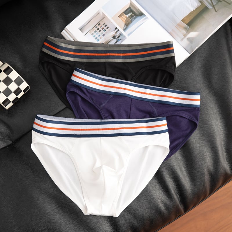 Slipuri bărbați din Modal, talie medie, respirabile, buzunar mare