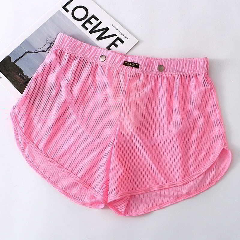 Muške sportske kratke hlače, najlon, Ice Silk mreža, prozračne, brzo suše, visoka elastičnost, odvojivi džep, srednji pas