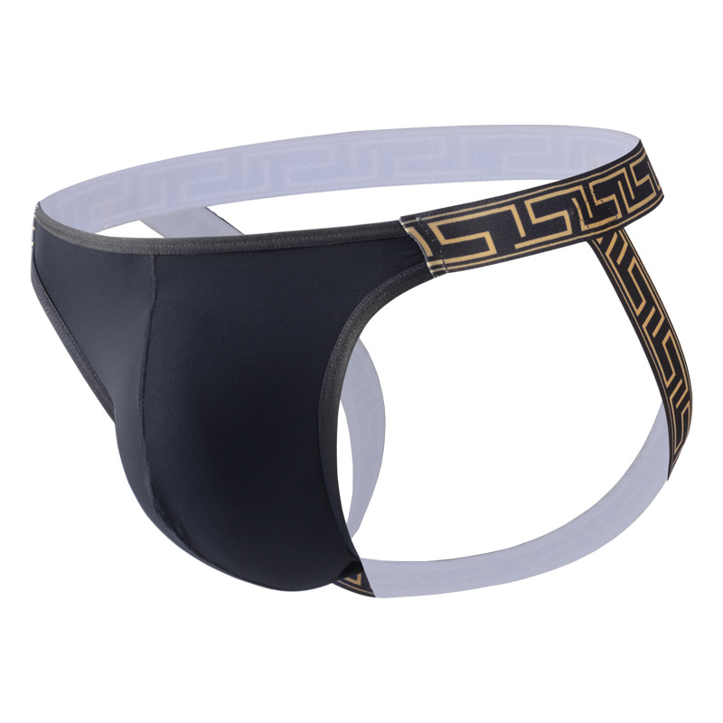 Мъжко бельо Т-гръб с голям джоб, ниска талия, дишаща найлонова тъкан