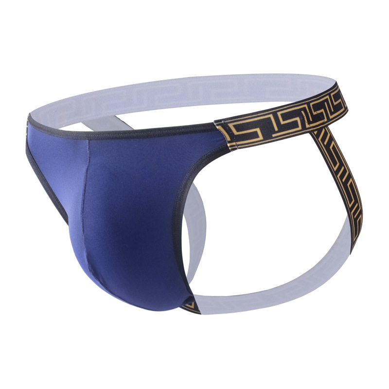 Мъжко бельо Т-гръб с голям джоб, ниска талия, дишаща найлонова тъкан