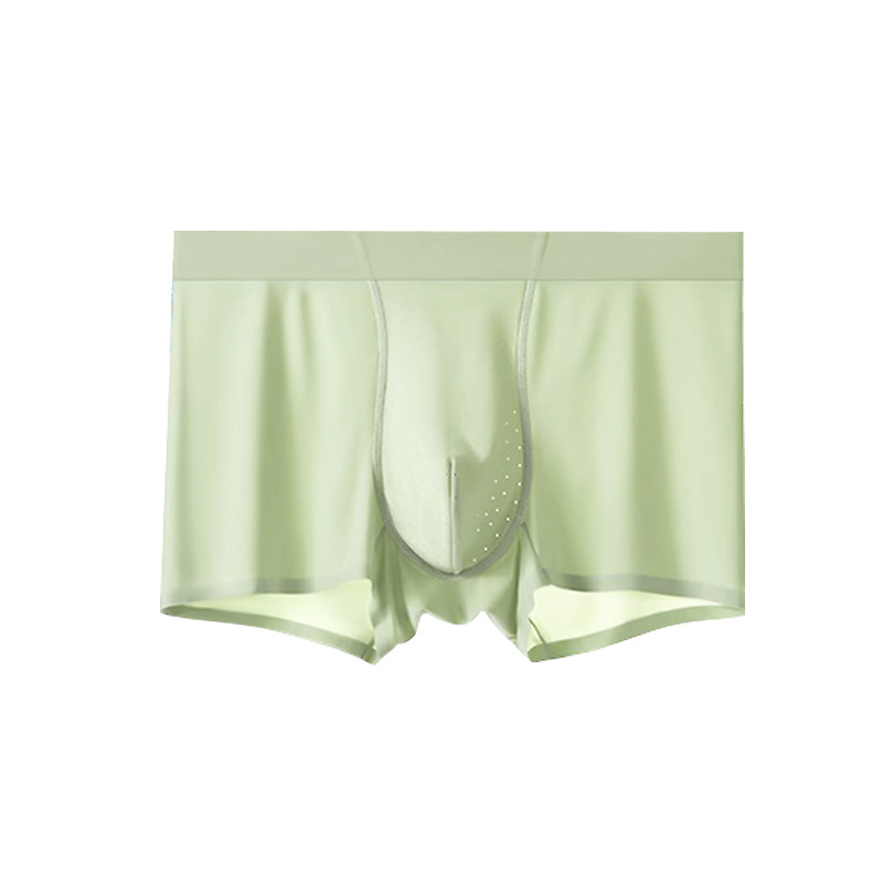 Muške bokserice od najlona, prozračne, srednje visoke visine struka, podstava prepona od viskoze