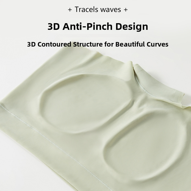 Naistele Ice Silk turvasõrtsid lühikesed püksid, keskmine vöö, läbipaistmatus, antibakteriaalne, sissel 100% puuvill, peamine materjal 75% nailon