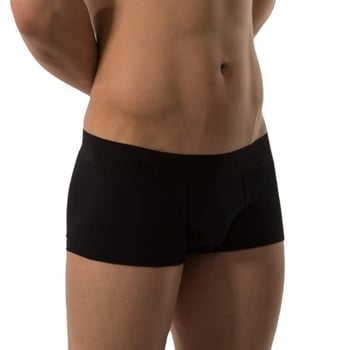 Lenjerie intimă bărbătească din bumbac respirabil, talie joasă, buzunar în formă de U pentru ridicarea șoldurilor; țesătură principală 95% bumbac; căptușeală 95% bumbac