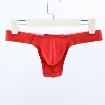 Мъжки танга прашки, дишащи полиестерни, плетени, ниска талия, 80-90% полиестер