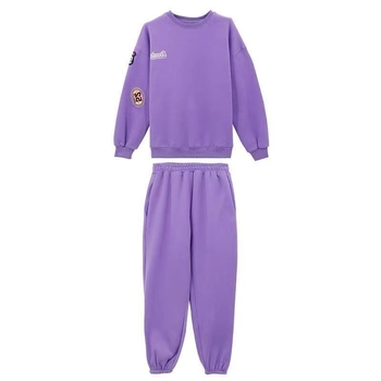 Ženski dvodijelni hoodie set za jesen 2025, akrilna tkanina, dugačke hlače, top s dugim rukavima