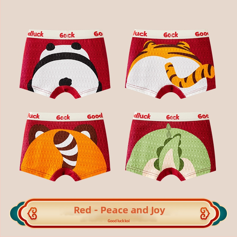 Laste bokserid 96% puuvillast, Kategooria A, keskmine vöökoht, 3-8 aastat