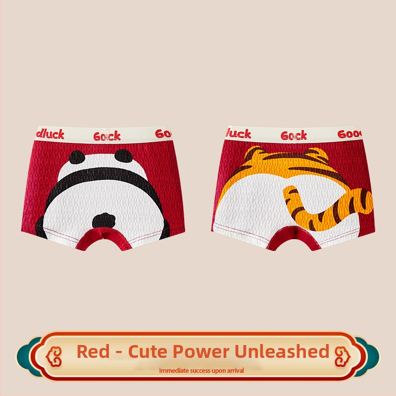 Laste bokserid 96% puuvillast, Kategooria A, keskmine vöökoht, 3-8 aastat