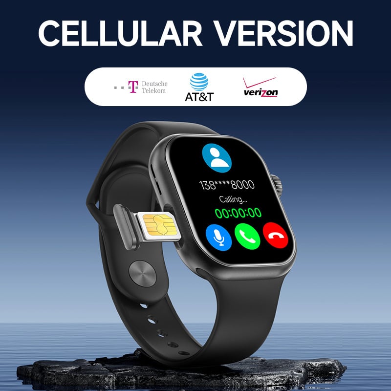 Έξυπνο ρολόι με SIM κάρτα και 5G, οθόνη AMOLED, μπαταρία 800 mAh, NFC και παρακολούθηση καρδιακού ρυθμού