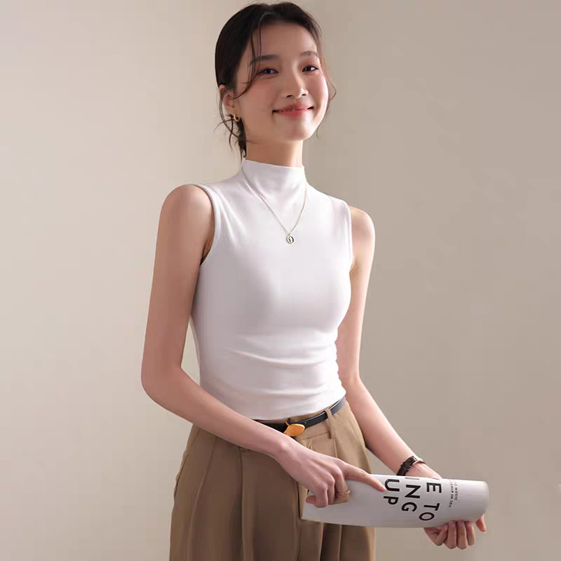 TAIZISONG Slim-Fit καμιζόλα από βισκόζη με σπαντέξ, Αστικός στυλ, Διπλά λουριά, Ετικέτα