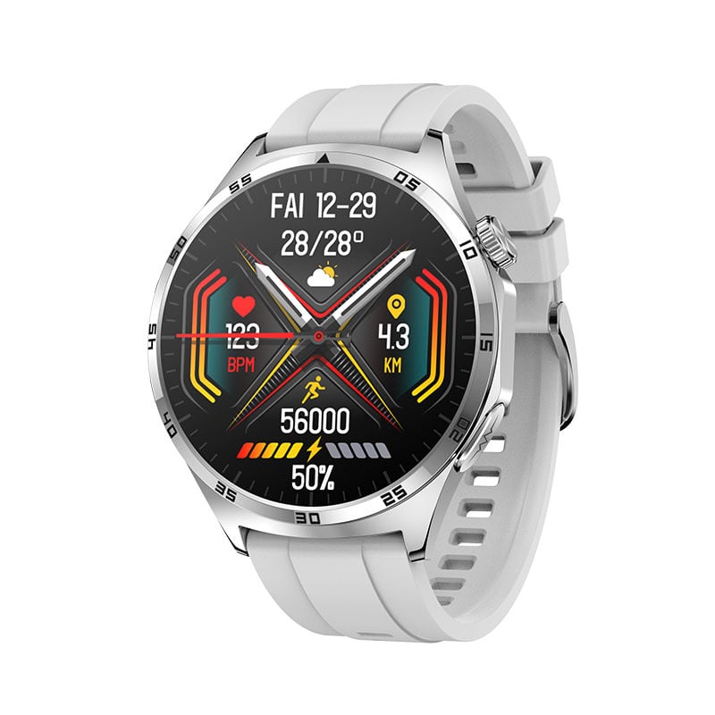 Έξυπνο ρολόι με μη επεμβατικό μέτρημα γλυκόζης, μέτρηση ουρικού οξέος, πίεση αίματος και σφυγμού, NFC για πληρωμές χωρίς σύνδεση