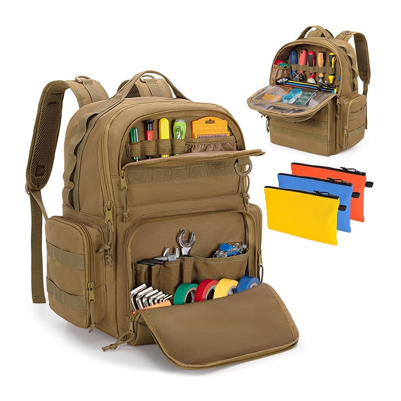 Szerszám hátizsák - nagy kapacitású, hordozható, divatos, válltáska