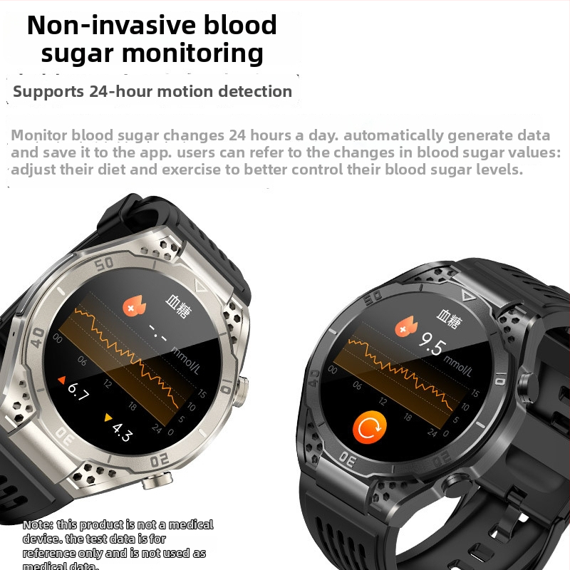 Ceas inteligent cu monitorizare ritm cardiac, tensiune arterială, oxigen în sânge, monitorizare somn, autonomie baterie 7–14 zile