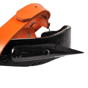 Fákhoz mászó eszközök, kovácsolt modell, állítható függőleges kialakítás, magas széntartalmú acél, 2 készlet, mezőgazdasági felhasználás