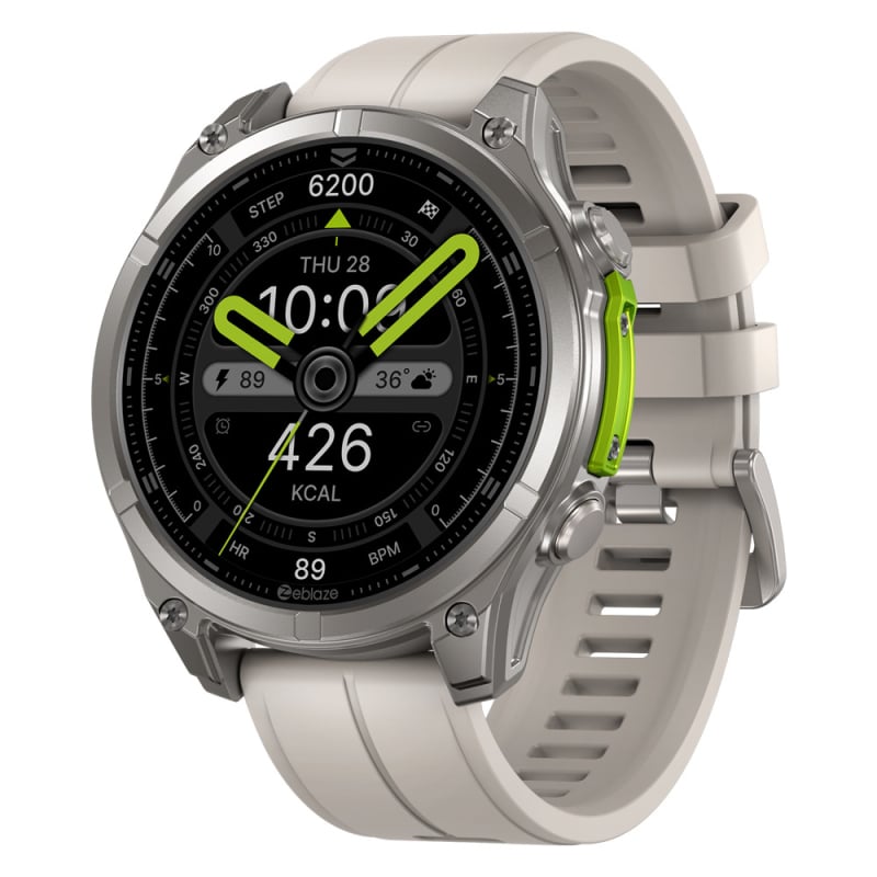 Zeblaze Vibe8 Smartwatch με οθόνη AMOLED, αδιάβροχο έως 30 μ., κλήσεις Bluetooth, έξυπνα υπενθυμίσεις, διάρκεια μπαταρίας 7–14 ημερών