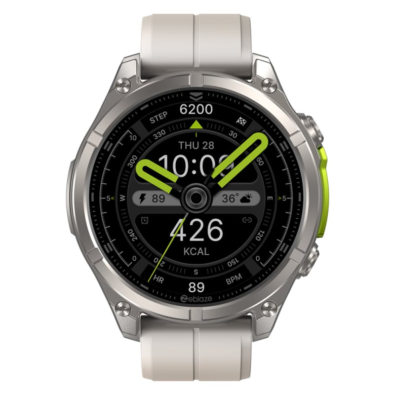 Zeblaze Vibe8 Smartwatch με οθόνη AMOLED, αδιάβροχο έως 30 μ., κλήσεις Bluetooth, έξυπνα υπενθυμίσεις, διάρκεια μπαταρίας 7–14 ημερών