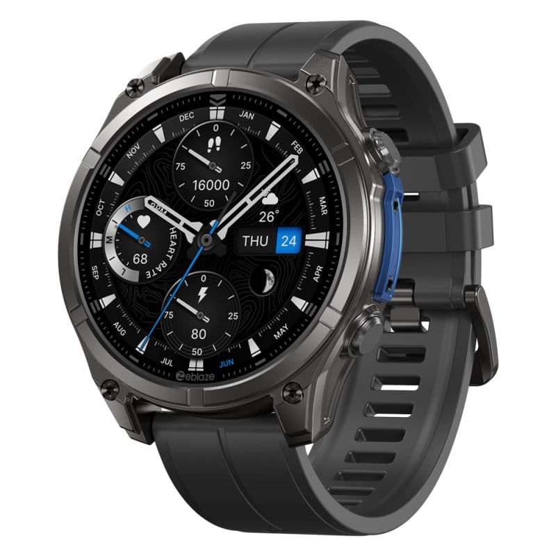Zeblaze Vibe8 Smartwatch με οθόνη AMOLED, αδιάβροχο έως 30 μ., κλήσεις Bluetooth, έξυπνα υπενθυμίσεις, διάρκεια μπαταρίας 7–14 ημερών