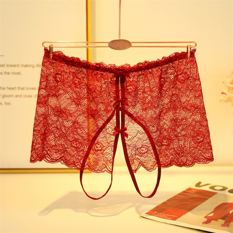 Δαντελένιο στρινγκ με ψηλή μέση, 90–95% νάιλον, unisex, συσκευασμένο σε τσάντα, φθινοπωρινή έκδοση 2023