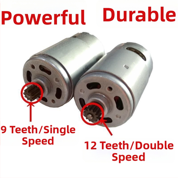 Ručný motor pre ručné vŕtačky – nabíjateľná Li‑Ion batéria, nastaviteľná rýchlosť, pištoľový dizajn, trojzubé skľučovadlo, vhodný pre ručné vŕtačky a reťazové píly