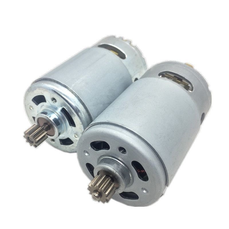 Kézi fúró motor – újratölthető Li-ion akkumulátor, állítható sebesség, pisztolygomb alak, háromfejű tokmány, alkalmas kézi fúróhoz és láncfűrészhez