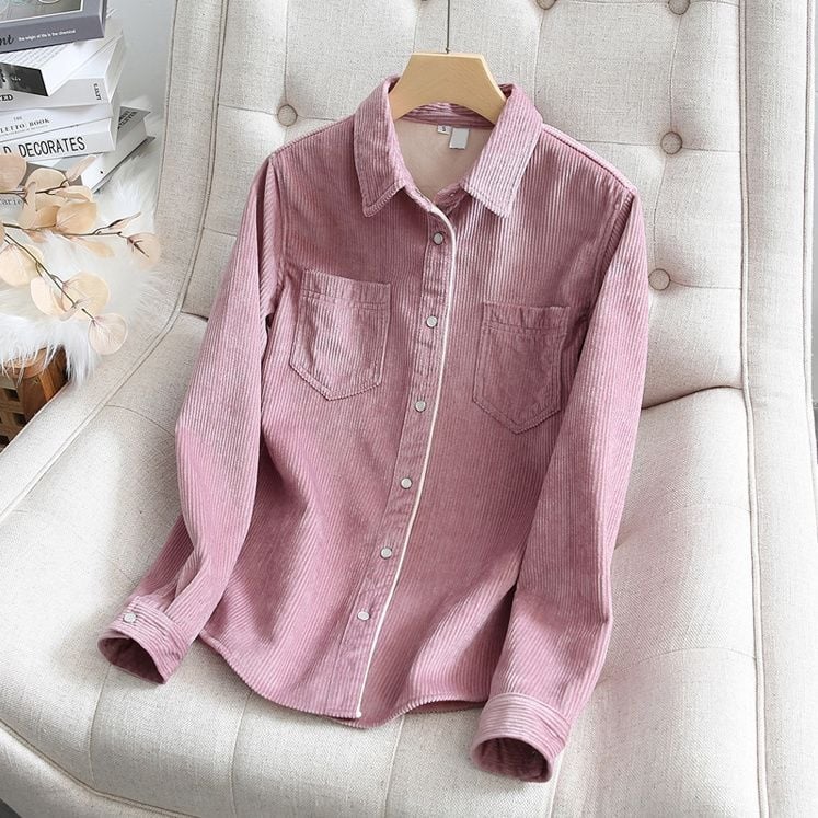 Puuvillane särk lõhnava pilve lõngaga, varrukateta, polo krae, ees sagadega kinnituv