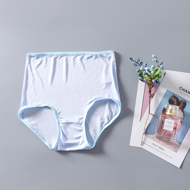 Női magas derekú selyem alsónemű, lélegző kötött, 100% mulberry selyem, bélés selyem