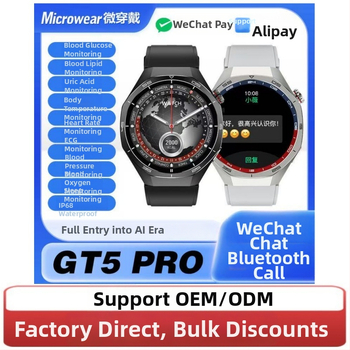 GT5Pro Pametni sat (ECG, otkucaji srca, krvni tlak, NFC, Bluetooth pozivi)