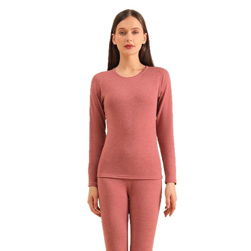 Termikus alsónemű készlet gyapjú 80% alapanyaggal és Mulberry selyem bélés 80%-kal, kapucnis felső, kerek nyakú, varrat nélküli, 300 g/m²