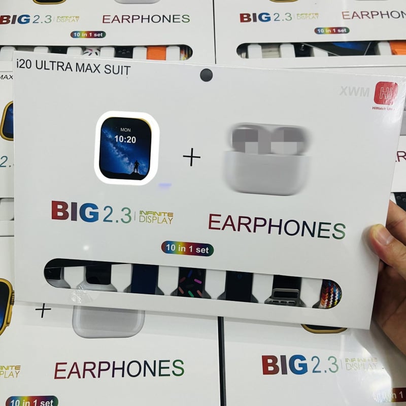 Pametni sat s integriranim Bluetooth slušalicama – aluminijski kućište, IPS zaslon, praćenje otkucaja srca i sna, kompatibilan s iOS