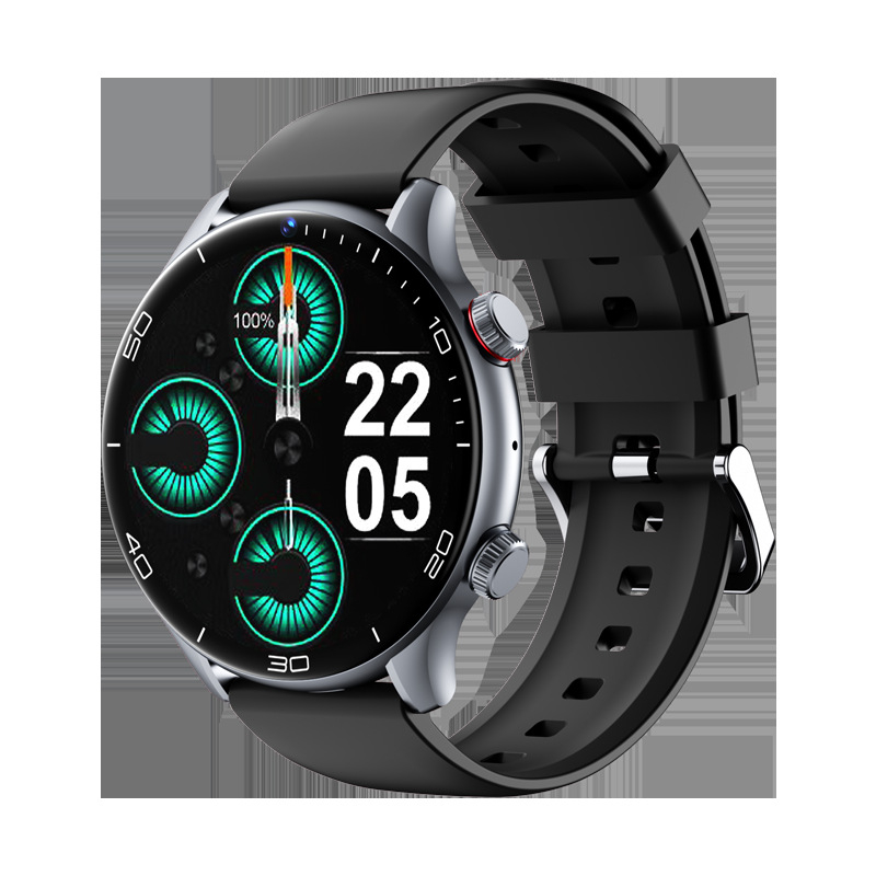 Gyerekeknek szánt okosóra telefonfunkcióval – SIM-kártya bemenet, érintés+gombos működés, szilikon szíj, kerek számlap, kamera