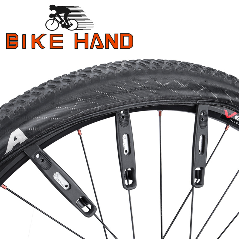 BIKEHAND Lopatica za skidanje gume za bicikl YC-305D – Guma/Čelik, MTB alat