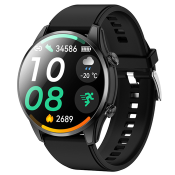 Smartwatch sport G1000 cu GPS Beidou și poziționare dual-frecvență, apel Bluetooth, senzori de altitudine și presiune atmosferică (Ecran AMOLED, Rezistent la apă pentru înot, autonomie 7–14 zile, curea din silicon)