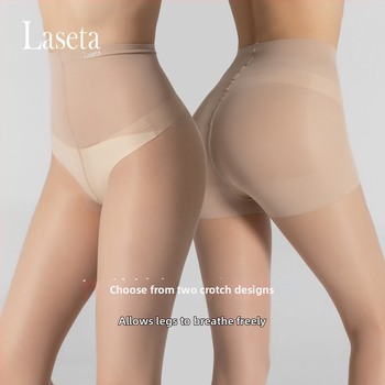 Női harisnya ultranedv, láthatatlan, core-spun szálból, nylon 5D, fenékemelés